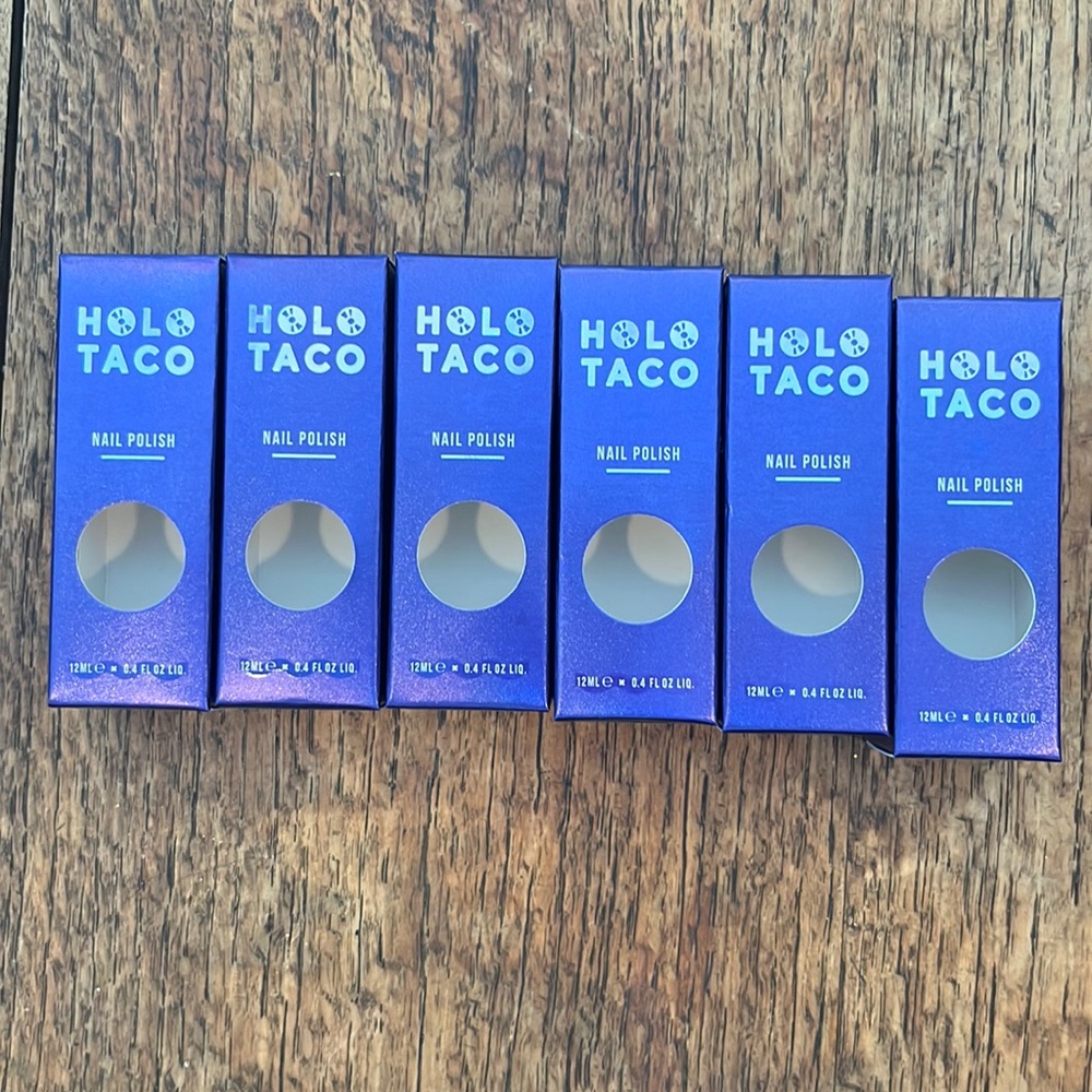 Holo Taco Remix collection polish boxes